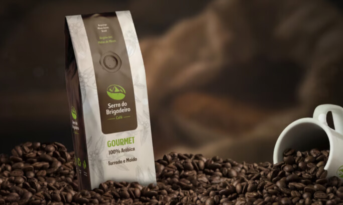 Serra do Brigadeiro Coffee packaging design by Rocket Brands.
