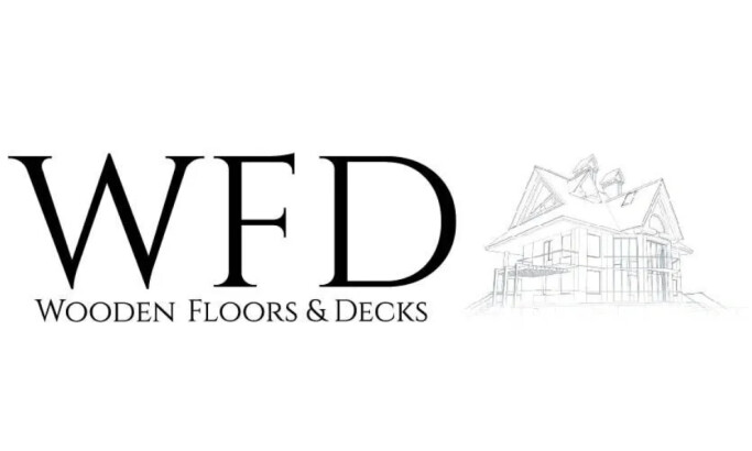 Wooden Floors and Decks logo design by Z.H Designs.