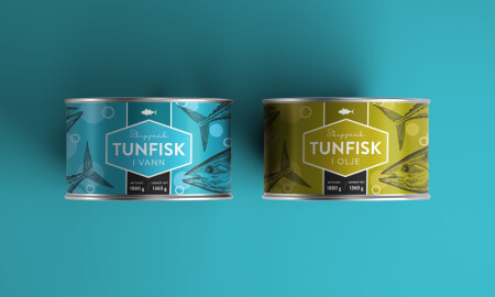 Skippack Tunfisk packaging design by Magiska Design
