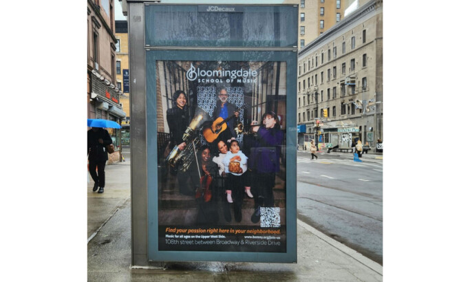 Bloomingdale School of Music poster by Artisticdork Designs.