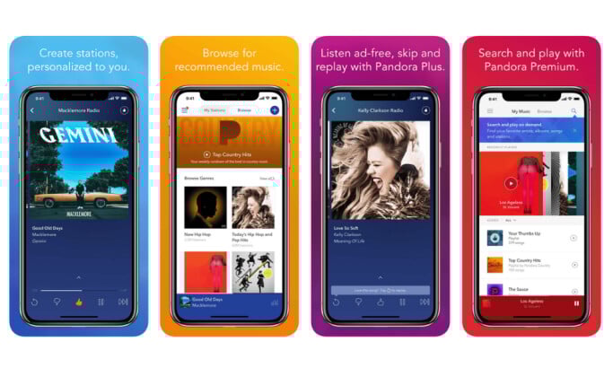 pandora streaming app
