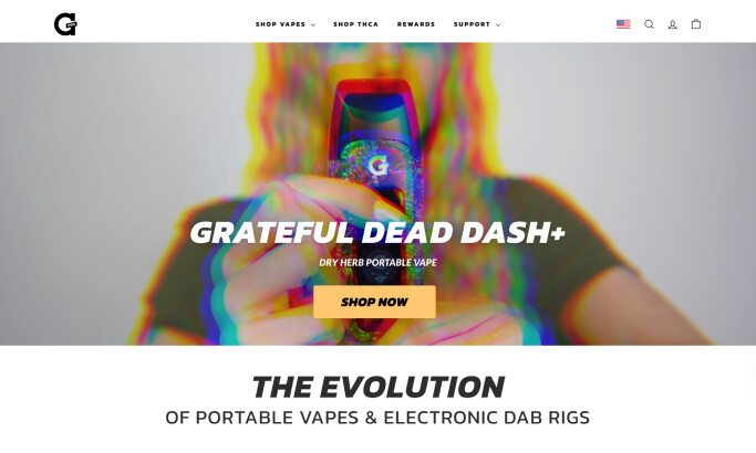 g pen website hero image