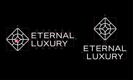 Eternal Luxury logo design by Halobrand®.