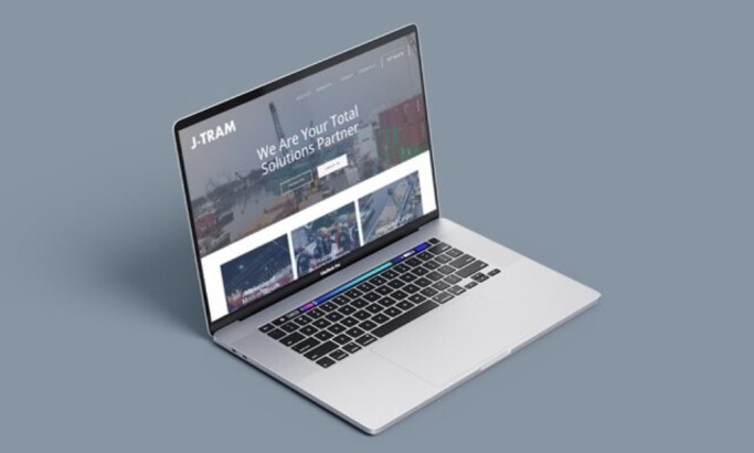 J-TRAM Home Page website design by Synergize Studios.