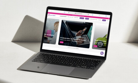 Auret Bank website design by GoodNode.
