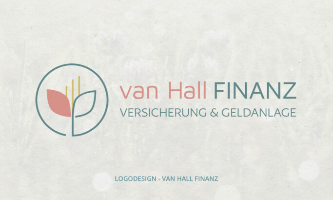 van Hall Finanz logo design by Seikritt Design.