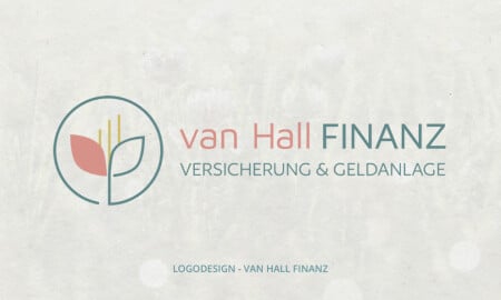 van Hall Finanz logo design by Seikritt Design.