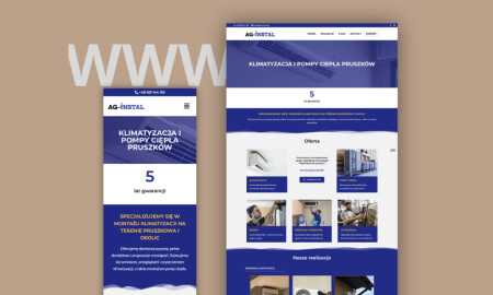 Ag-Instal website design Digital PR.