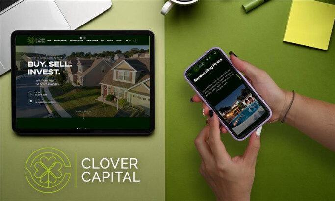 Clover Capital Website Design