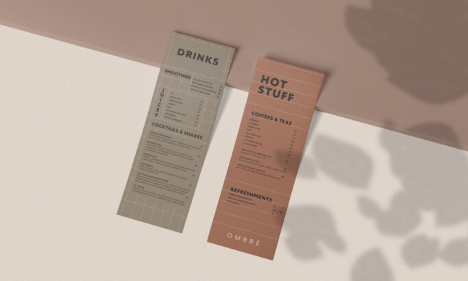 Ombré print design by Undermyeye.