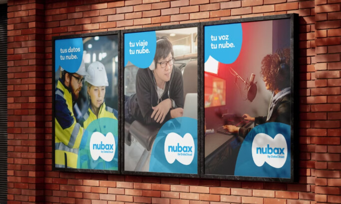 NUBAX three wall posters by Marca Buena.