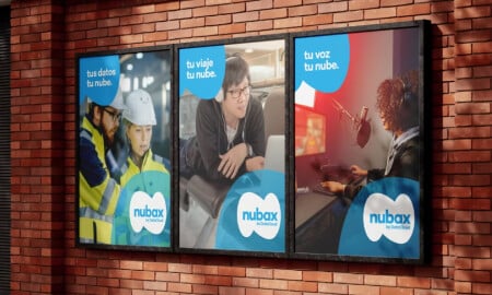 NUBAX three wall posters by Marca Buena.