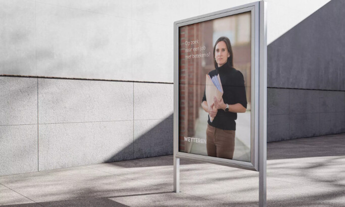 Gemeente Wetteren print design by Matuvu.