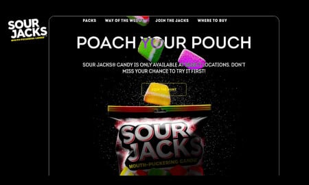 Sour Jacks Website Design