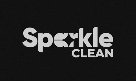 Sparkle Clean logo design by Cayweb.