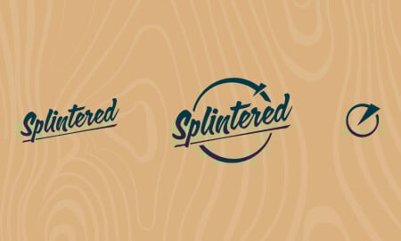 Splintered Wood logo design by Rewired Graphics.