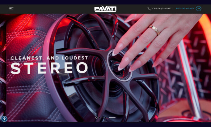 Pavati Website Design