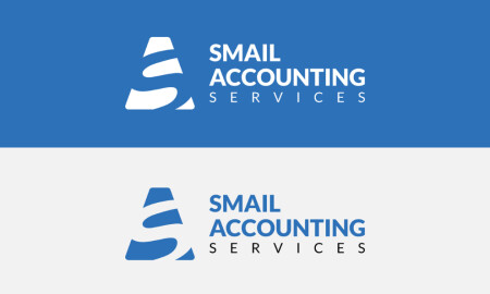 Smail Accounting Services logo design by Hunter Jones Design.