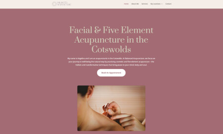 Balanced Acupuncture website design by Wasabi Sites.