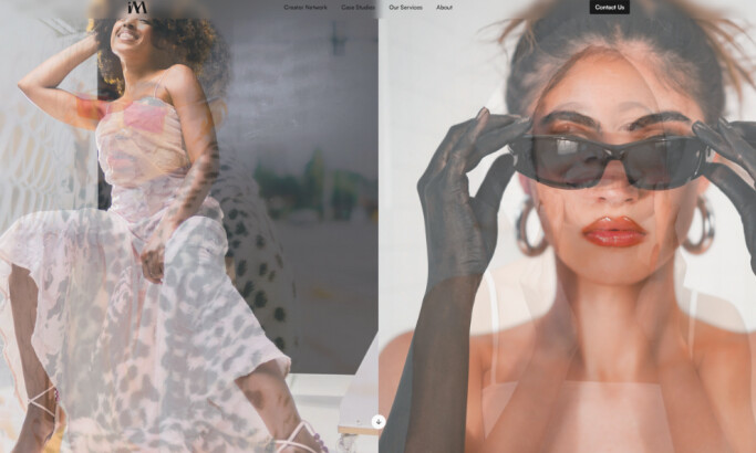 Inflix Media website design by 23 Saints.