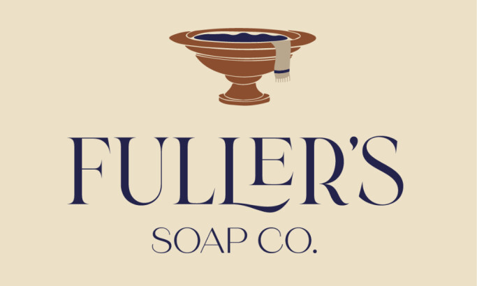 Fullers Soap Co. logo design by FP Creatives Studio.
