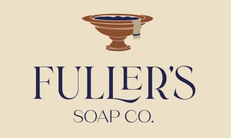 Fullers Soap Co. logo design by FP Creatives Studio.