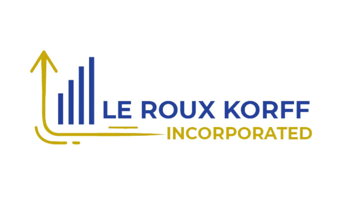 Le Roux Korff logo design by Tesas Digital.