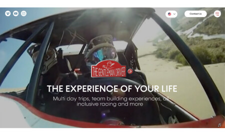 The Gentleman Driver Website Design