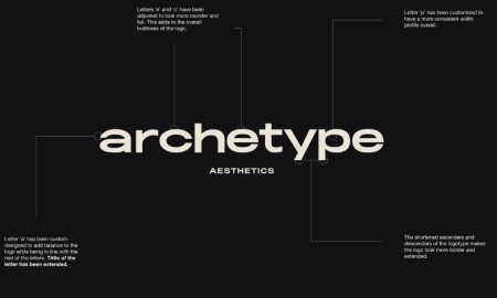 Archetype Aesthetics Logo Design