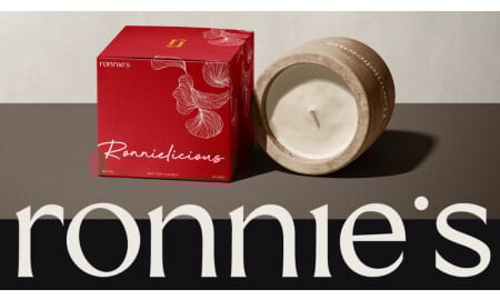 Ronnie's Candles Logo Design