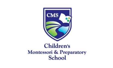 Children’s Montessori & Preparatory School logo design by Beeline Design & Communications.
