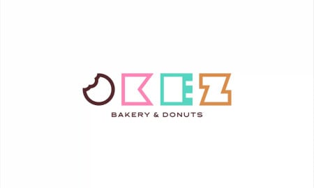 Okez logo design by Wardd Studio.