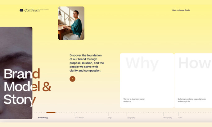 ComPsych Brand Hub Website Design