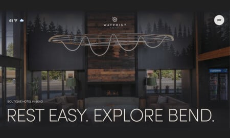 Waypoint Hotel Web Design