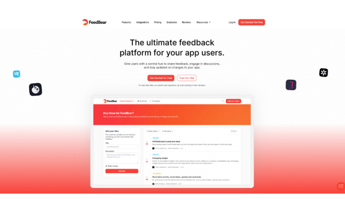 FeedBear website design by CRFT Studio.