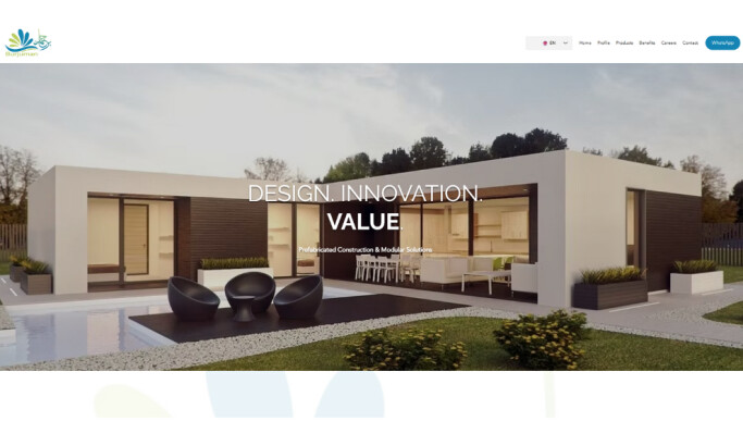 BurJuman Oman LLC website design by The Brand Craft.