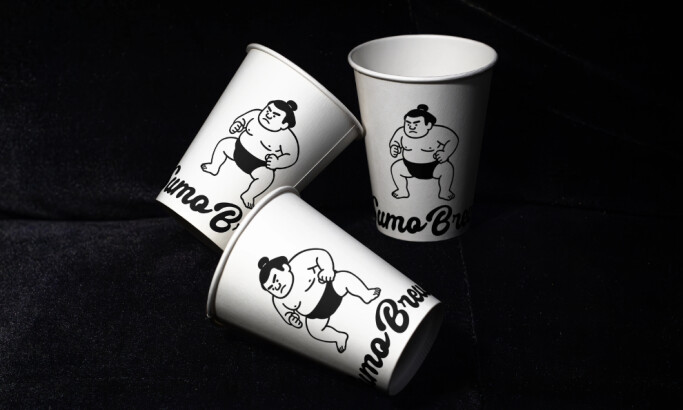 Sumo Brew packaging design by Attlas Design