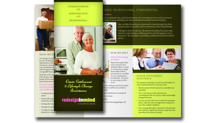 Fortunate Families brochure from Bob Barkowski Design