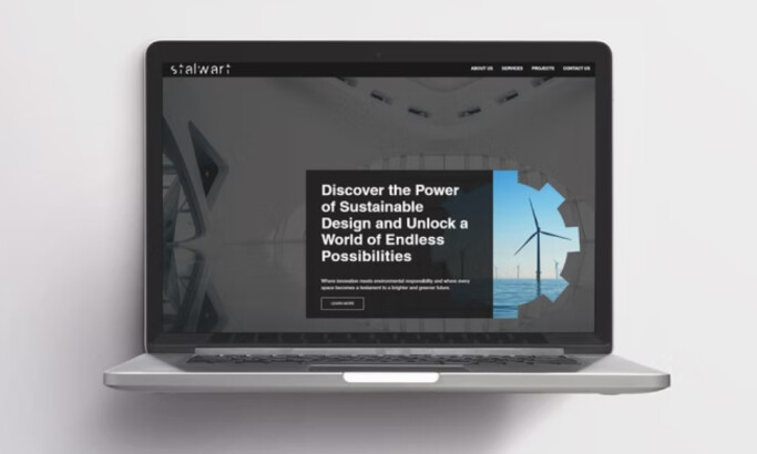 Stalwart Consultancy Services website design by Le Plot Studio.