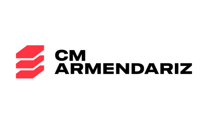 CM Amendariz logo design by Adamanto.