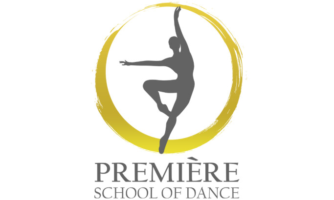 Première School of Dance logo design by Paris Nasseri.