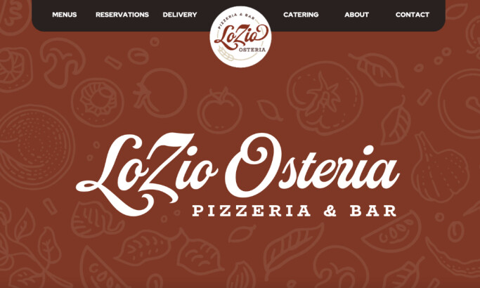 LoZio Osteria Website Design