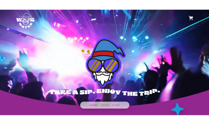 Wook Water website design by Byer Co.