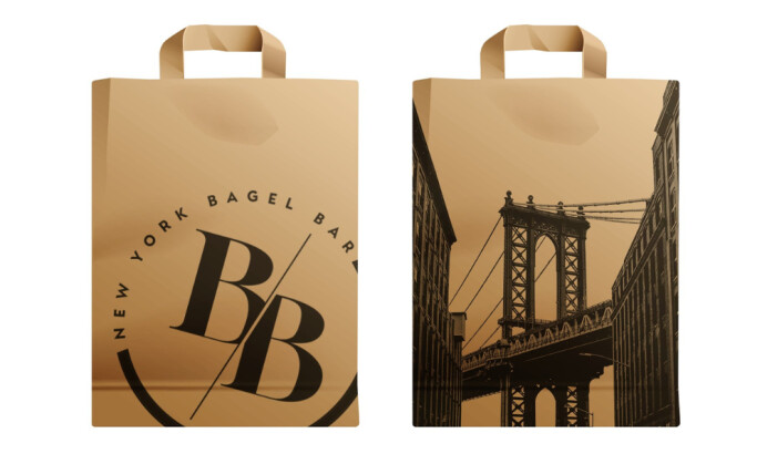New York Bagel Bar packaging design by LeightCo.