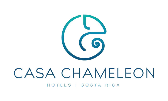 Casa Chameleon Hotels logo design by HiWerk