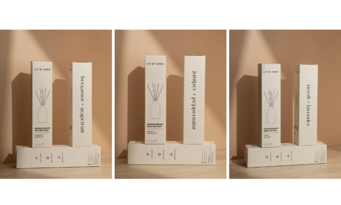 Lit By Drew packaging design by Slog Creative