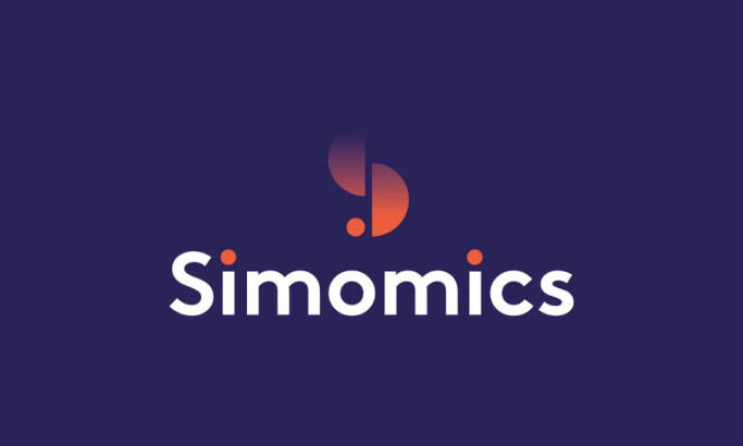 Simomics logo design by James Andrew Daniel.