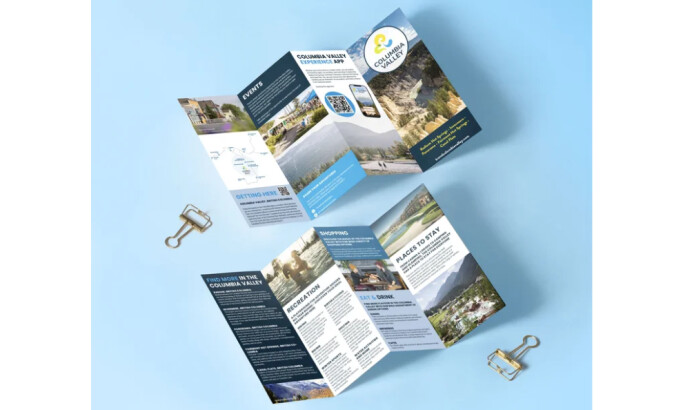 Columbia Valley print design by Angela Jeske.