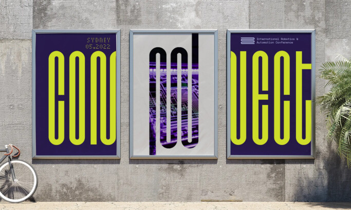 Connnect print design by Maja G Design.