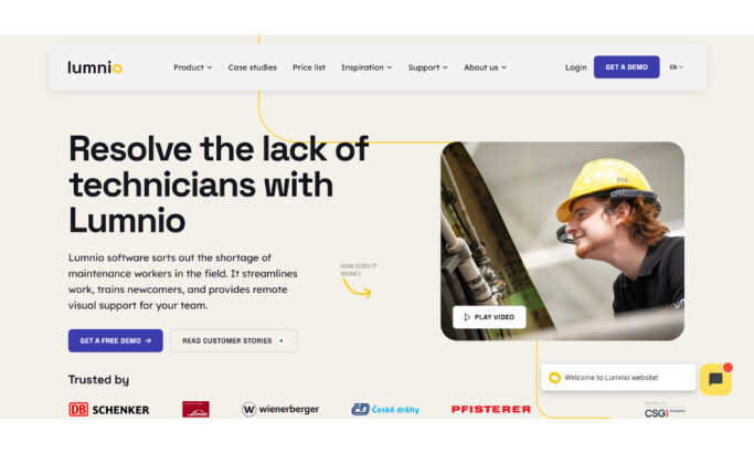 Lumnio website design by Apadore